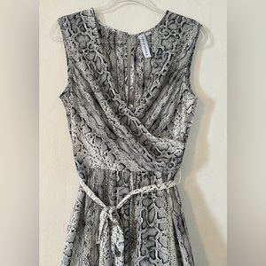 Snakeprint Jumpsuit